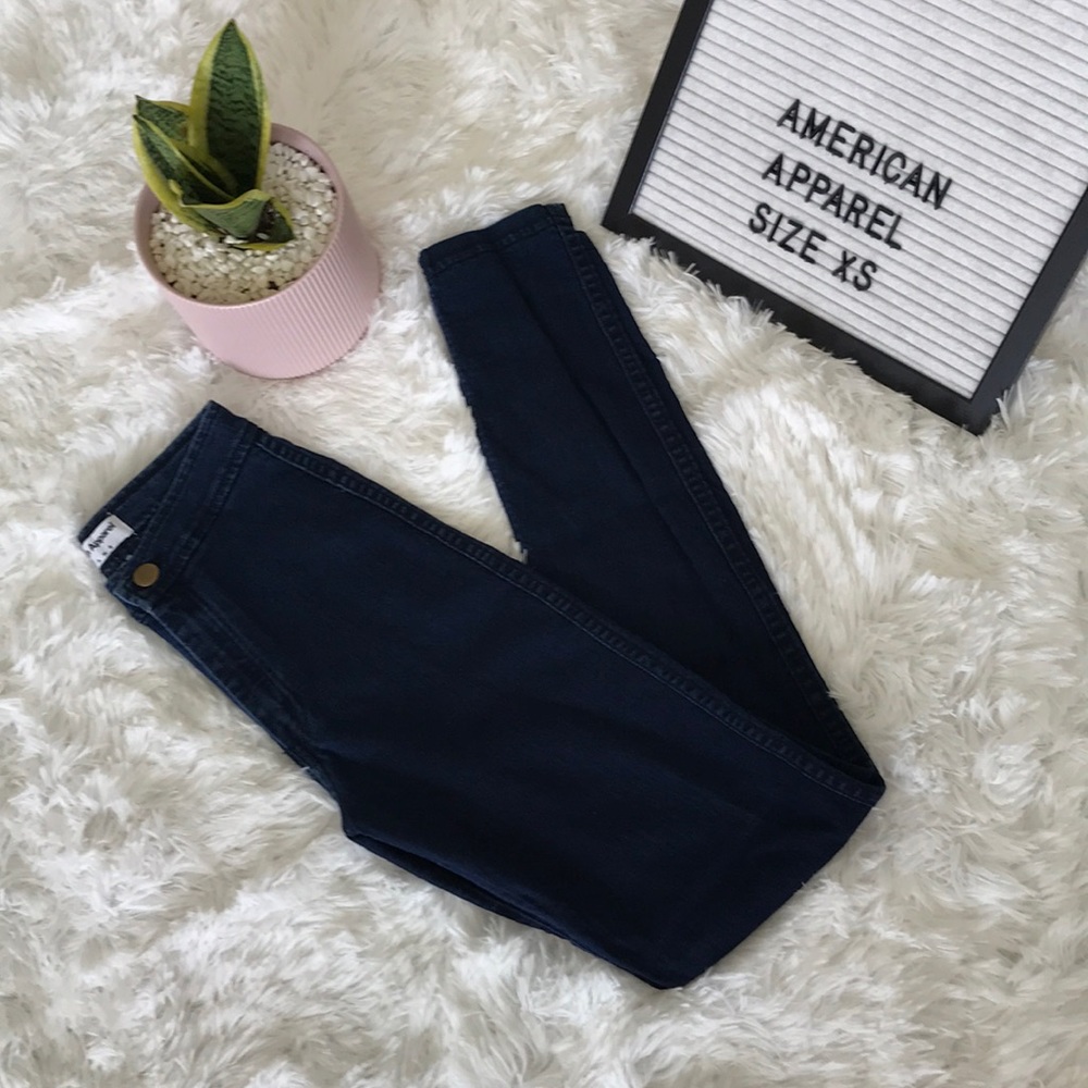 American Apparel • High Waisted Jeans